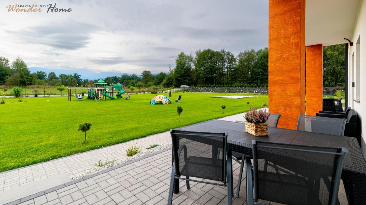 Wonder Home - Apartamenty Halo Karkonosze Z Ogrodem, Sezonowym Basenem, Placem Zabaw I Widokiem Na Sniezke - Zlokalizowane Blisko Karpacza Mysłakowice Eksteriør billede