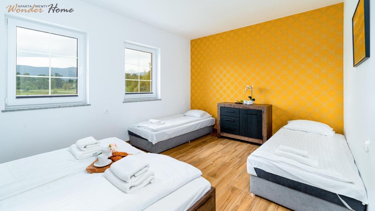 Wonder Home - Apartamenty Halo Karkonosze Z Ogrodem, Sezonowym Basenem, Placem Zabaw I Widokiem Na Sniezke - Zlokalizowane Blisko Karpacza Mysłakowice Eksteriør billede