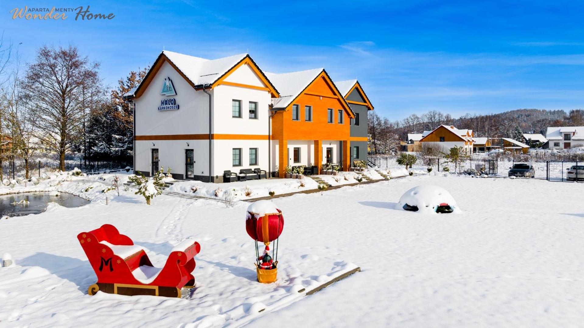 Wonder Home - Apartamenty Halo Karkonosze Z Ogrodem, Sezonowym Basenem, Placem Zabaw I Widokiem Na Sniezke - Zlokalizowane Blisko Karpacza Mysłakowice Eksteriør billede